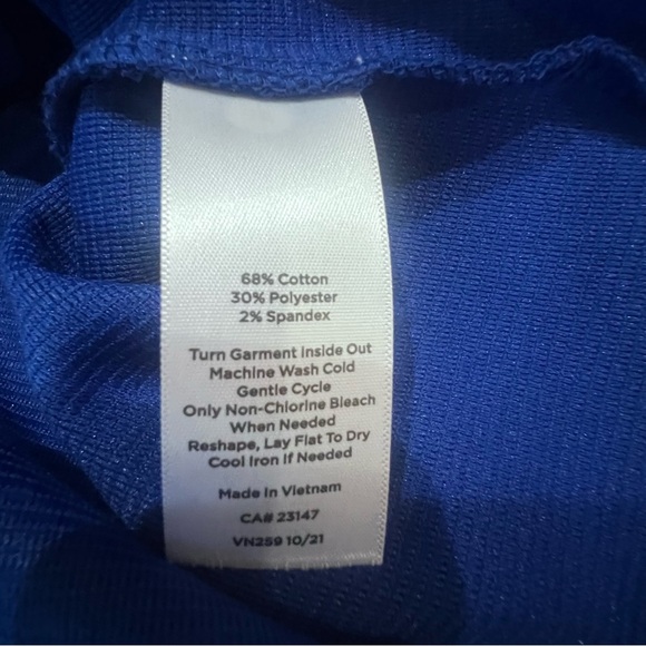 Talbots Button Detail Funnel Neck Tank size S in excellent condition - Picture 9 of 9